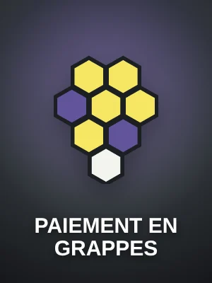 Paiement en grappes de Symboles adjacents